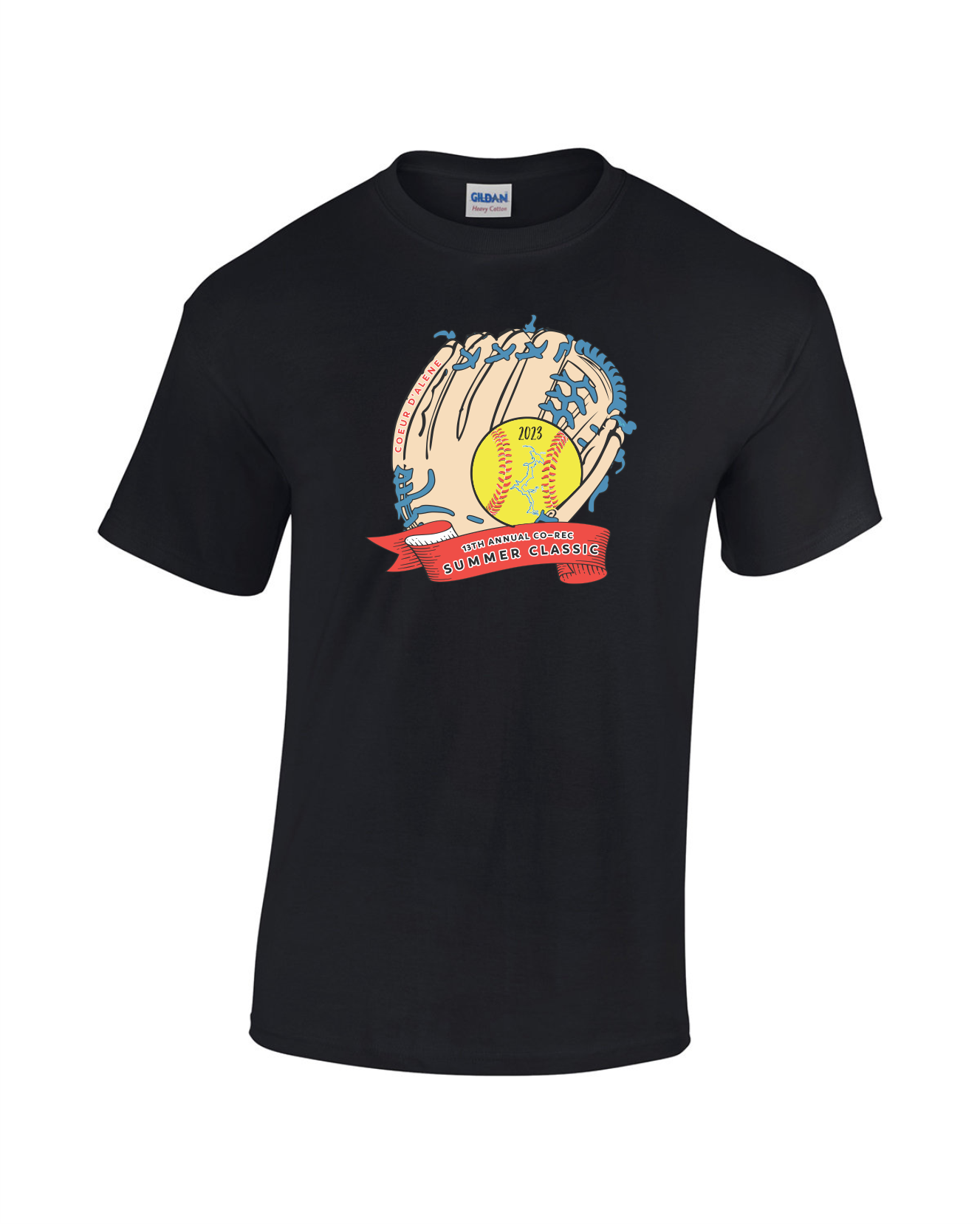 CdA Co-Rec 2023 Softball T-Shirt